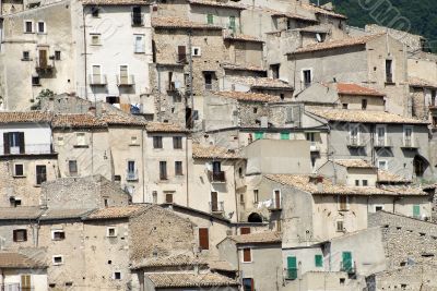 Old houses of Castel del Monte