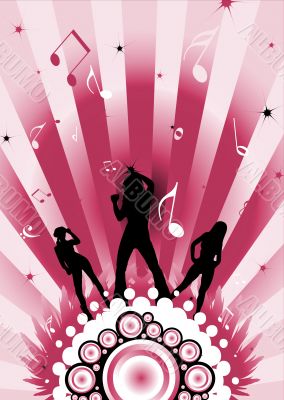 disco trio red