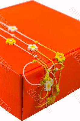 orange gift box