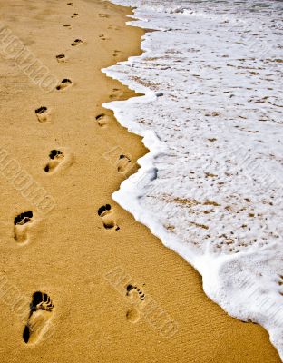 Footsteps in Sand