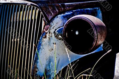 Headlight and Grille