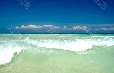 Beach Landscape in Tulum