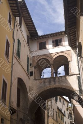 Old buildings in Spoleto
