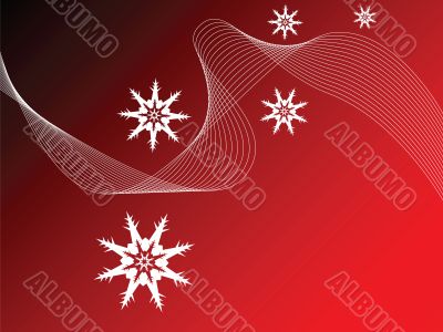 Snowflake background