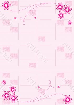 Decorative flowers/Background