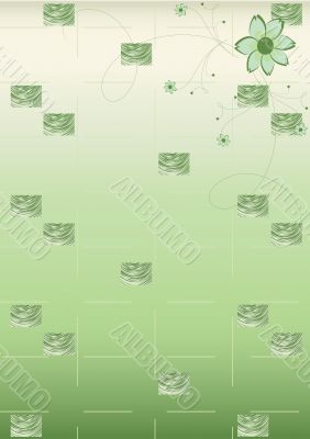 Decorative flowers/Background