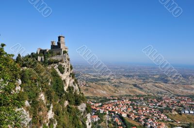 Castle in San Marino