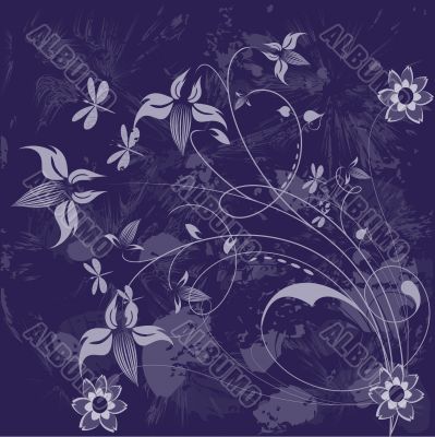 Decorative flowers/Background