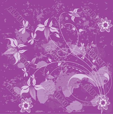 Decorative flowers/Background