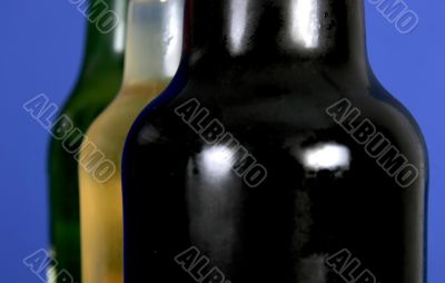 three colours of beer