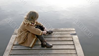 girl on the pier