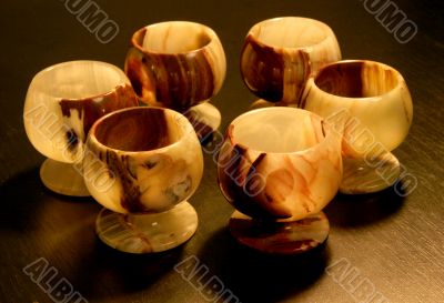 onyx goblets