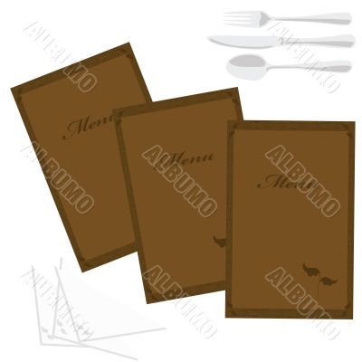 Restaurant menu