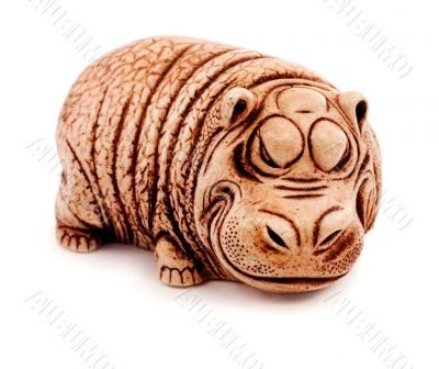 Statuette of hippopotamus