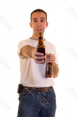 Offering A Beer