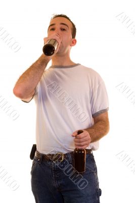 Drinking Beer