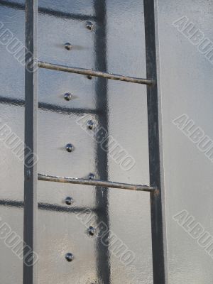 black ladder