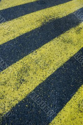 yellow stripes