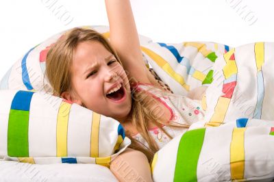 Sweet child is waking up