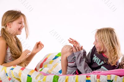 tickling girls