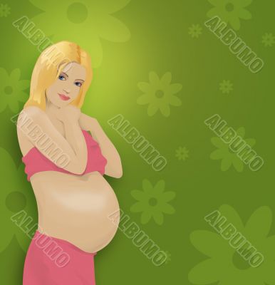 pregnant blonde