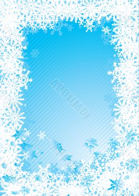 snowflake fall cold