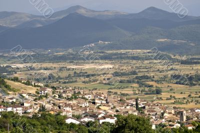 Panoramic view of Barisciano