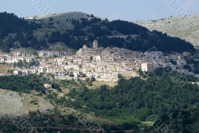 Castel del Monte, panoramic view