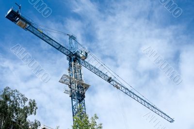Building tower crane