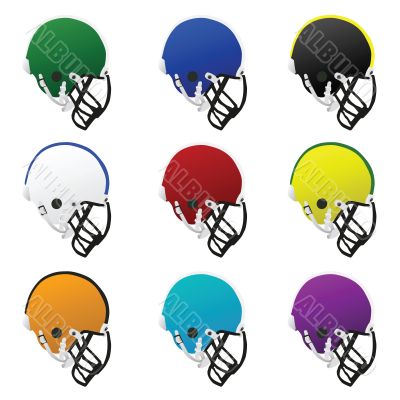 Football helmets