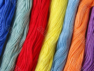 colorful threads