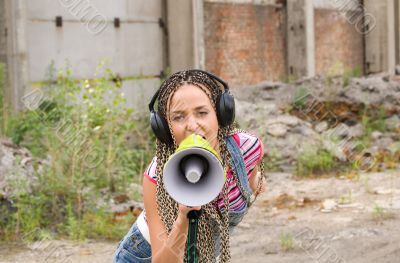 singing girl