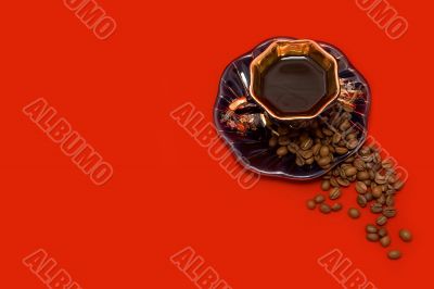 Cup and beans