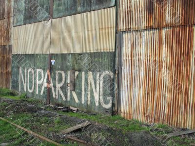 no parking sign