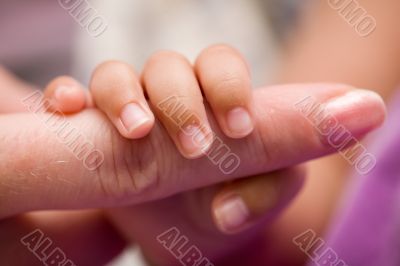 Tiny fingers