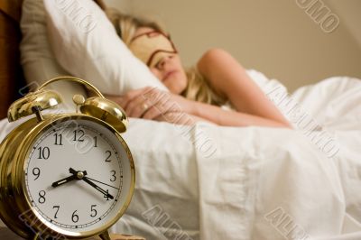 Sleeping in