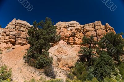 Rock formations