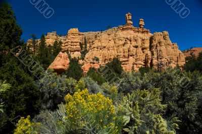 Rock formations