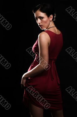 Short hair brunette