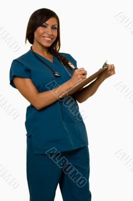 Young Hispanic Nurse