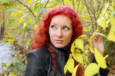 red hair