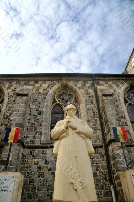 Memorial war in Normandy