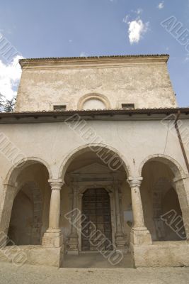 Calascio, medieval church