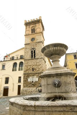 Cittaducale, the main square
