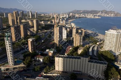 Benidorm. A resort of Spain