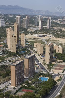 Benidorm. A resort of Spain