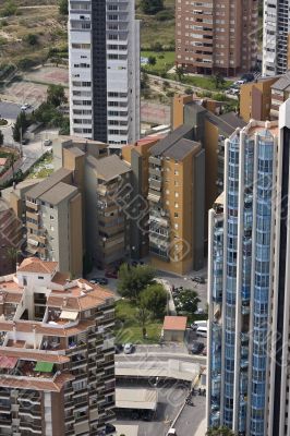 Benidorm. A resort of Spain