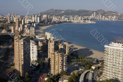 Benidorm. A resort of Spain