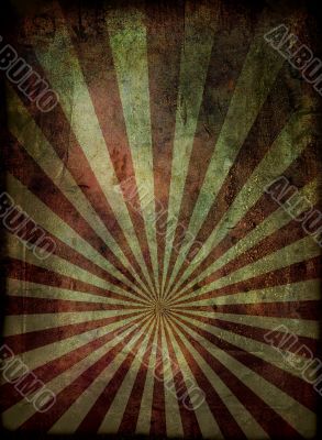grunge radiate background