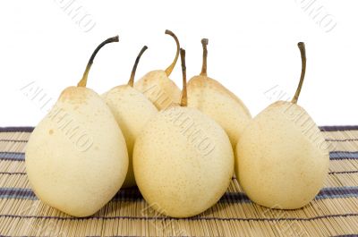 six pears